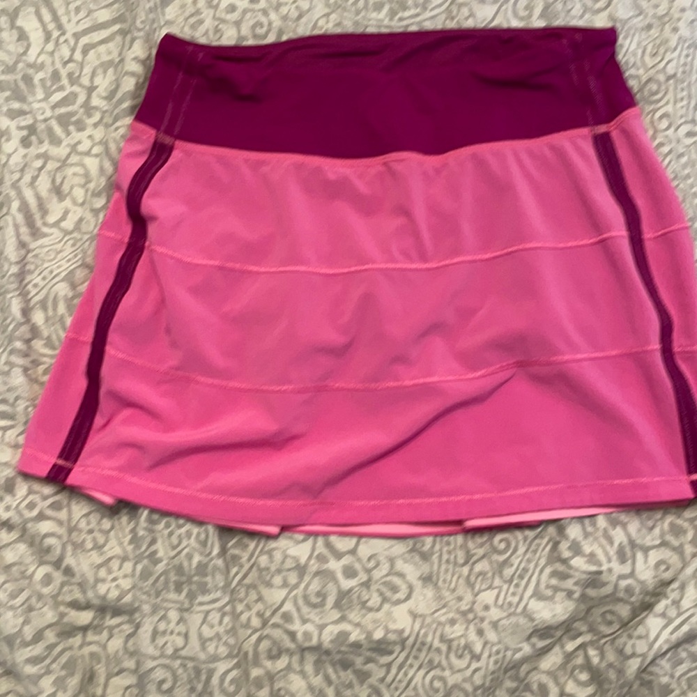 Pink Lululemon Athletic skirt